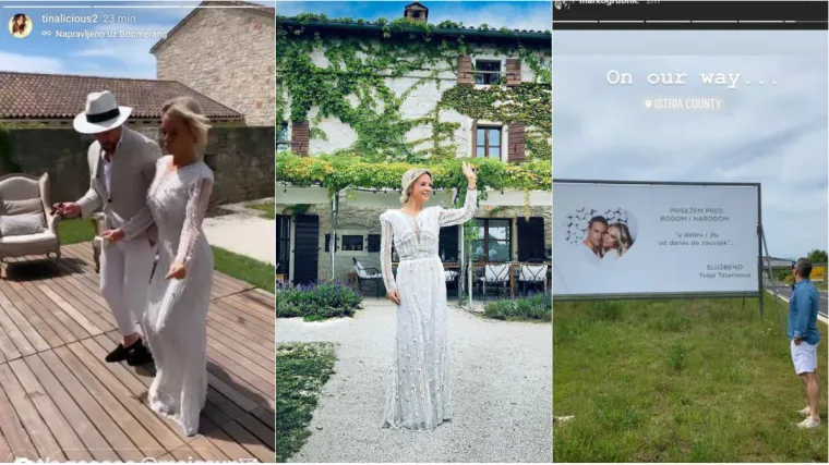 Kraljica svadbi Maja &Scaron;uput dočekala je i svoje vjenčanje, pokazala haljinu i pozdravila goste