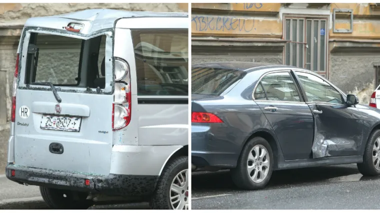 Te&scaron;ka nesreća u centru Zagreba: Tri osobe ozlijeđene, o&scaron;tećeno vi&scaron;e automobila