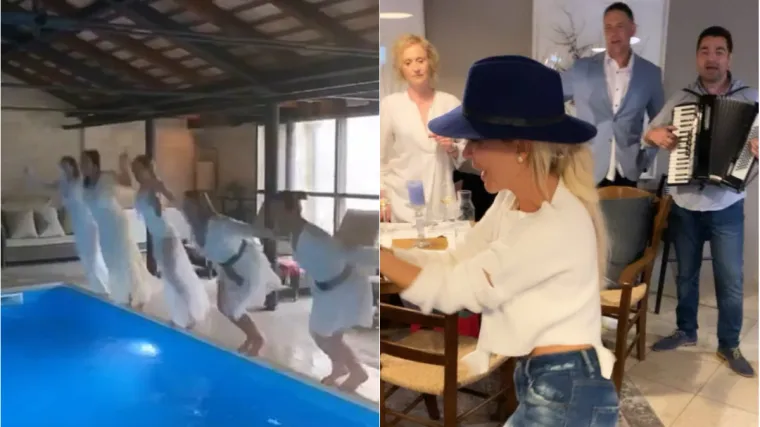 Zavr&scaron;ila odjevena u bazenu, a Nenad posegnuo za laganim stimulansom