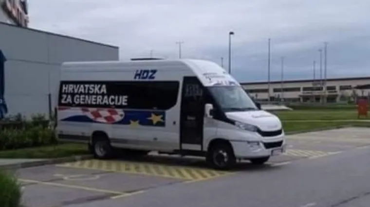 HDZ-ov kombi na mjestu za invalide, &scaron;ef lokalnog HDZ-a: 'Očekujem da se kazni prekr&scaron;itelja'