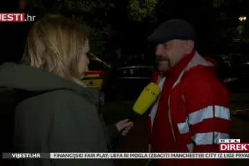 Jedini smo snimili trenutak kad je stablo zdrobilo vozilo Hitne pomoći: 'Danas mi je 2. rođendan'