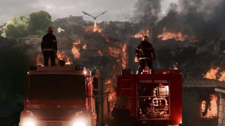 Vatrogasci gasili požar kojeg je prouzročio zmaj iz 'Igra prijestolja': 'Not on our watch'