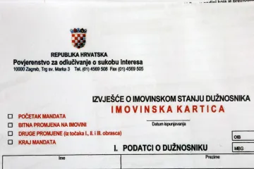 I suci i državni odvjetnici moraju priložiti svoje imovinske kartice- evo gdje ih možete pogledati