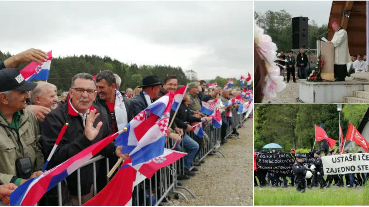 Bleiburg nije pro&scaron;ao bez incidenta, podizala se desnica: austrijska policija ekspresno reagirala!