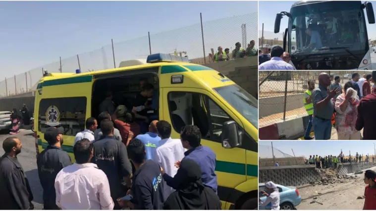 Eksplozija kod egipatskih piramida: O&scaron;tećen autobus pun turista, najmanje 16 ozlijeđenih