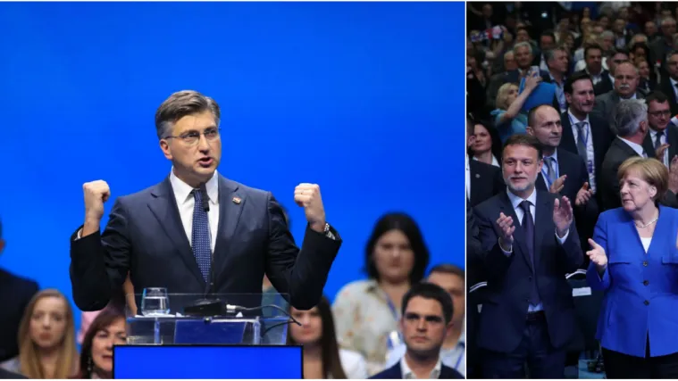 Otkrivamo za&scaron;to je Plenković onako vikao pred HDZ-ovcima i Merkel: 'Imam dosta dimenzija'