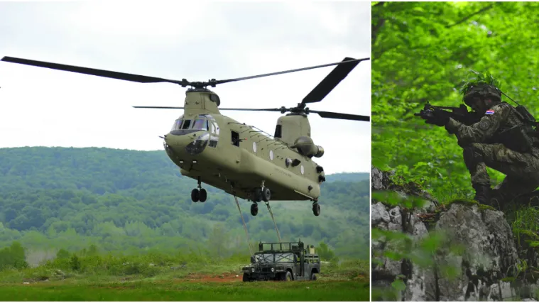 VIDEO Slunj kao u ratnom filmu! Amerikanci napali i zauzeli poligon 'Eugen Kvaternik'
