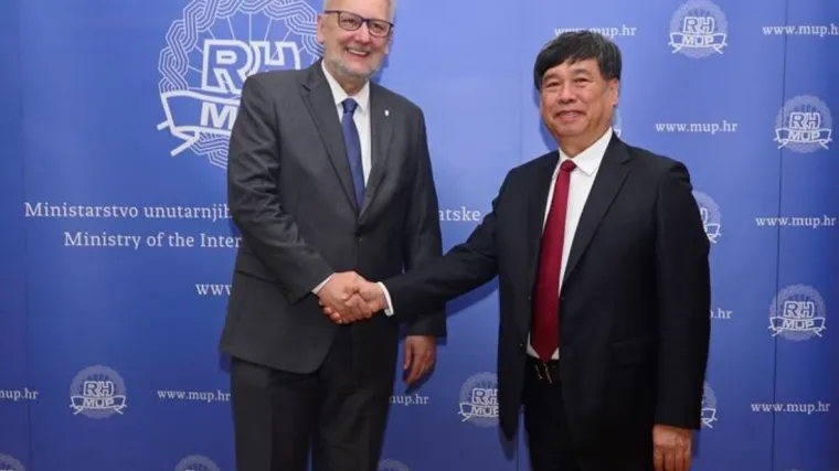 Božinović se sastao sa zamjenikom kineskog ministra za izvanredne situacije