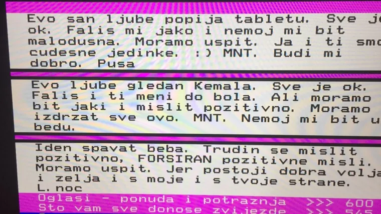 Tajni chat za zatvorenike: Jeste li znali da se prije moglo dopisivati preko teleteksta?