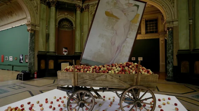 Riba, janjetina i odojak u Umjetničkom paviljonu: Originalna izložba kojoj je hrana glavni motiv