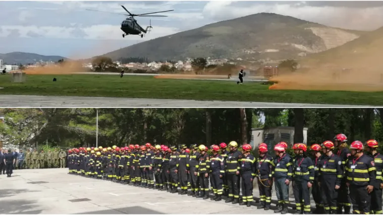 Vatrogasci, vojnici i policajci pokazali kako su se pripremili za protupožarnu sezonu