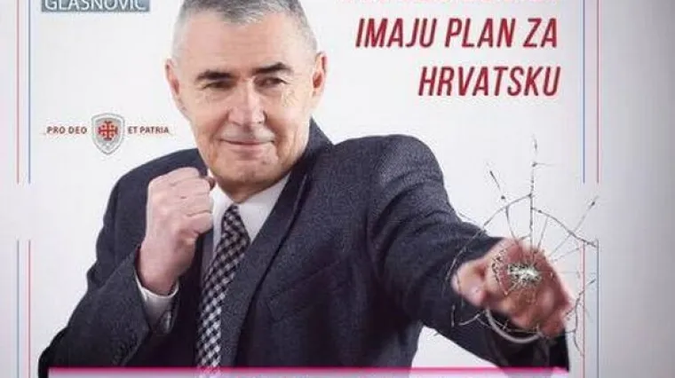 Gospodin s velikim G: Kakav predizborni plakat očekivati od čovjeka koji bi mlatio studente?