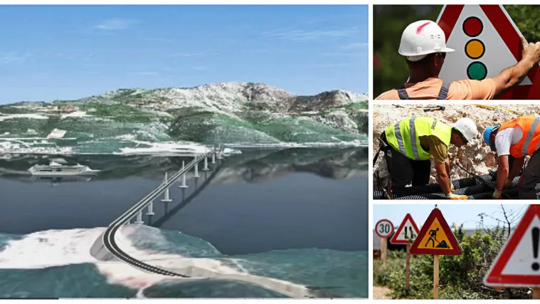 Nevjerojatno: Pristupne ceste Pelje&scaron;kom mostu na dodatnom čekanju zbog 221 kune i 35 lipa!