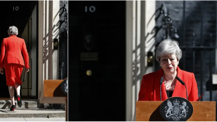 VIDEO Theresa May u suzama: 'Bila mi je čast služiti zemlji koju volim, predajem ostavku'