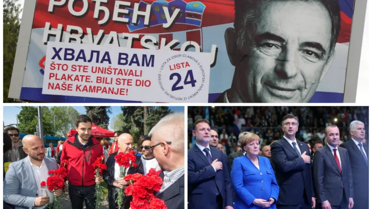 Kako su stranke privlačile građane na europske izbore? Od Pamele Anderson do Ćire i ćirilice