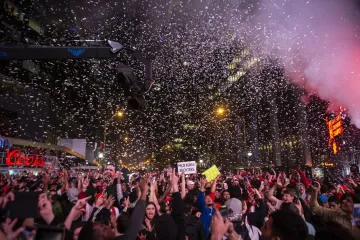 Toronto je spektakularno proslavio povijesni trenutak