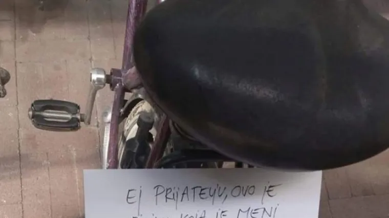 Splitska studentica na&scaron;la je svoj ukradeni bicikl, pa novom 'vlasniku' ostavila genijalnu poruku