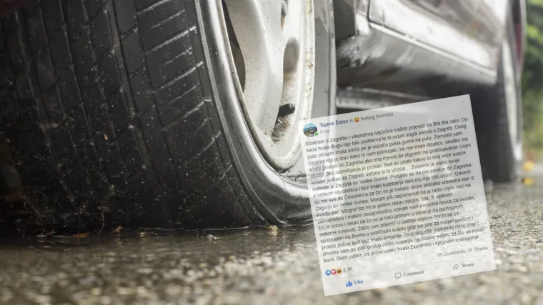 Tajana odu&scaron;evljena činom dobrote: Međimurka 'zapela' na cesti pa nai&scaron;ao čovjek velikog srca!