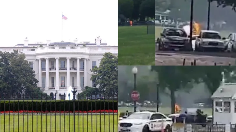 Mu&scaron;karac se usrijed bijela dana zapalio ispred Bijele kuće