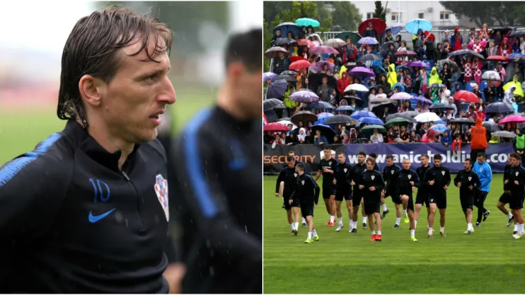 Omi&scaron;anima ni jaka ki&scaron;a nije smetala da pozdrave svoje idole: Evo kako je to izgledalo