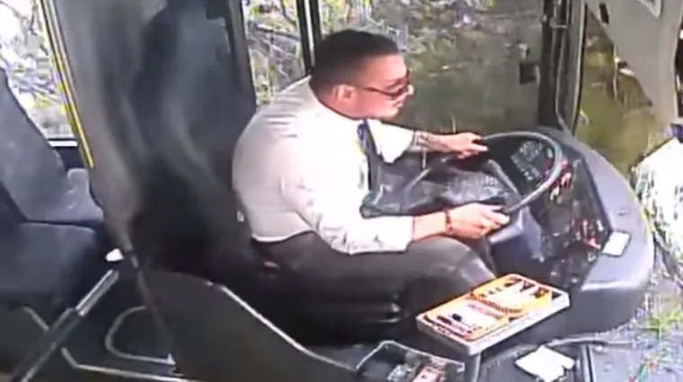 VIDEO Dramatična snimka: Kamera uhvatila trenutak kada je stablo palo na autobus