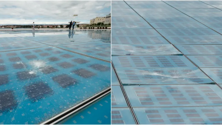 Mladić koji je razbio zadarski Pozdrav Suncu smješten u bolnicu