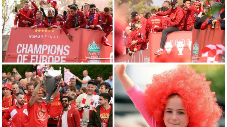 Pogledajte kako su navijači dočekali svoje heroje u Liverpoolu