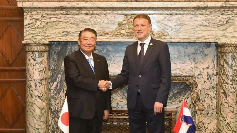 Jandroković pozvao japanske ulagače u Hrvatsku: Razgovarali o unapređenju suradnje dviju zemalja