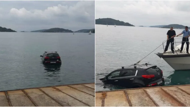 Auto im je upao u more: Čekali su trajekt, oti&scaron;li na kavu pa im se dogodila nezgoda