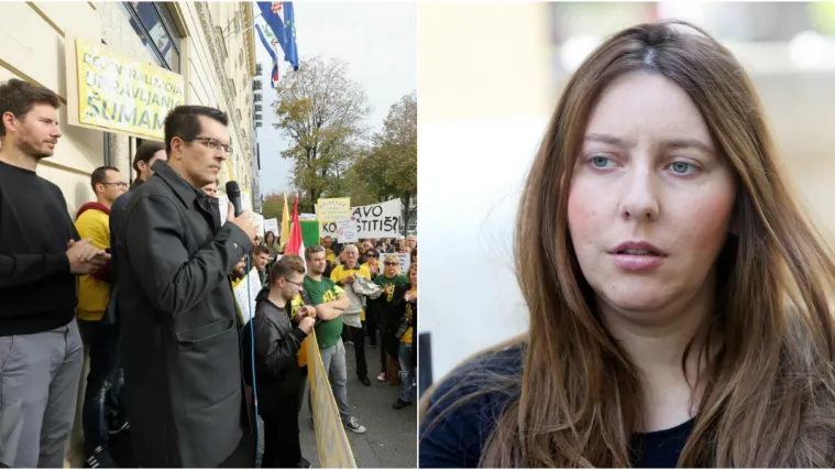 Vladimira Palfi se slomila pa u suzama komentirala napade: 'Zbog Bunjca pati cijela stranka'