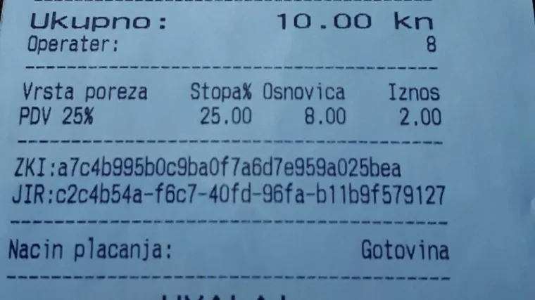 Znate li kako izgleda faktura?