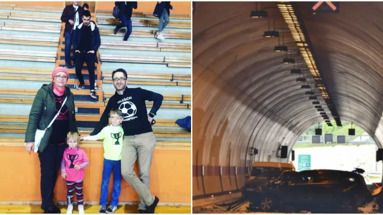 Zbog lažne diplome odlučio pobiti ženu, kćer (6), sina (9) i sebe? U punoj brzini zabio se u zid tunela na autocesti kod Sarajeva