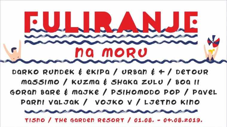 Fuliranje na moru predstavilo glazbene izvođače i gastro headlinere