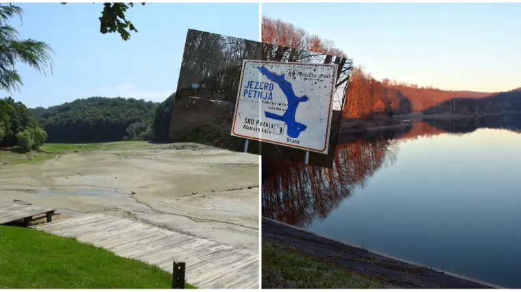 Nesvakida&scaron;nji prizor: Potpuno nestalo slavonsko jezero za natapanje riže