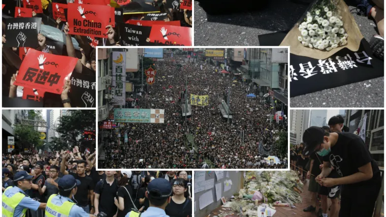 Po paklenoj vrućini novi masovni prosvjedi u Hong Kongu: 'Povucite pogubni zakon'