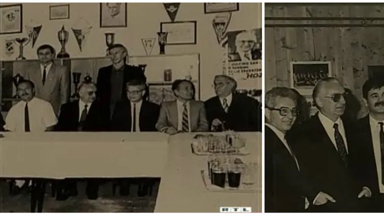 Franjo Tuđman u tajnosti je okupio HDZ-ovce u 30-ak kvadrata NK Borac na Jarunu - Evo kako je to izgledalo!