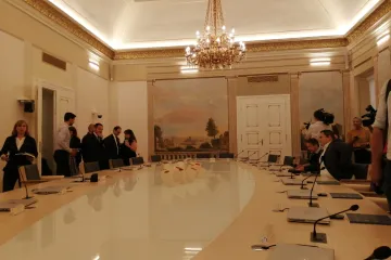 Drevnim freskama vraćen sjaj iz 19. stoljeća: Pogledajte prve fotografije obnovljene dvorane Ban Jelačić