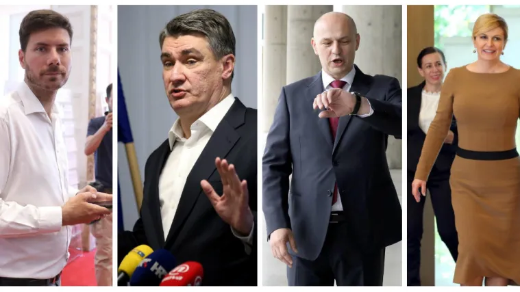 Milanović, Kolaku&scaron;ić, Pernar... A gdje je Grabar-Kitarović? 'Sve u svoje vrijeme. Pustite me'