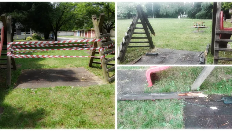 Šok na dječjem igralištu! Djevojčici (11) pala greda na glavu: 'Doktor je rekao da je imala debele sreće'