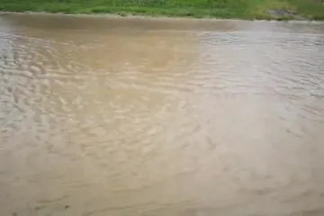 Poplava u ulice Nikole Sertića u Koprivnici