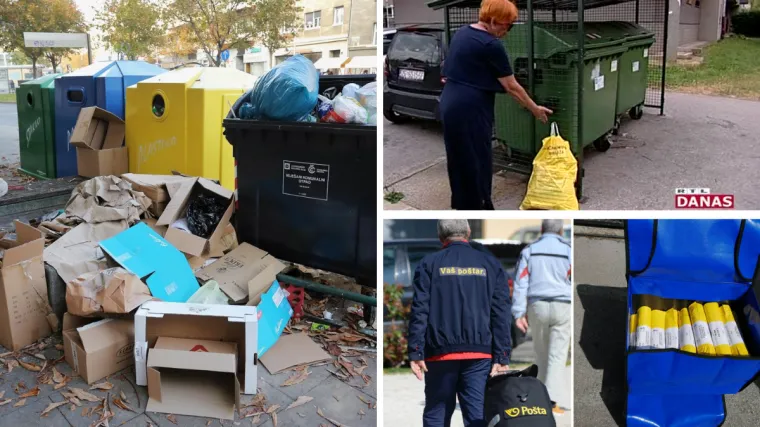 Zeleni otoci zatrpani smećem koje se ne odvozi redovito: Hoće li zbog 'žutih vrećica' nered postati jo&scaron; veći?