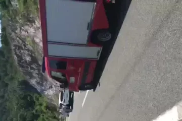 Požar u tunelu Sveti Rok: Zatvoren promet, vatrogasci na terenu