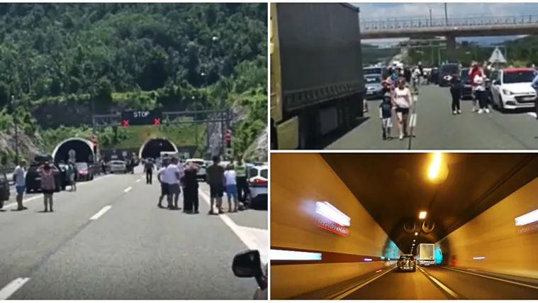 Vatrogasci objavili snimku nesreće iz tunela Sv. Rok: Istaknuli su jednu zamjerku