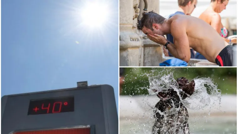 Temperatura će biti iznad 35 stupnjeva Celzijevih, za dva grada izdana upozorenja