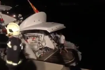 VIDEO Legenda doživjela dramu: Kličku se zapalila jahta, obitelj mu spašavali vatrogasci