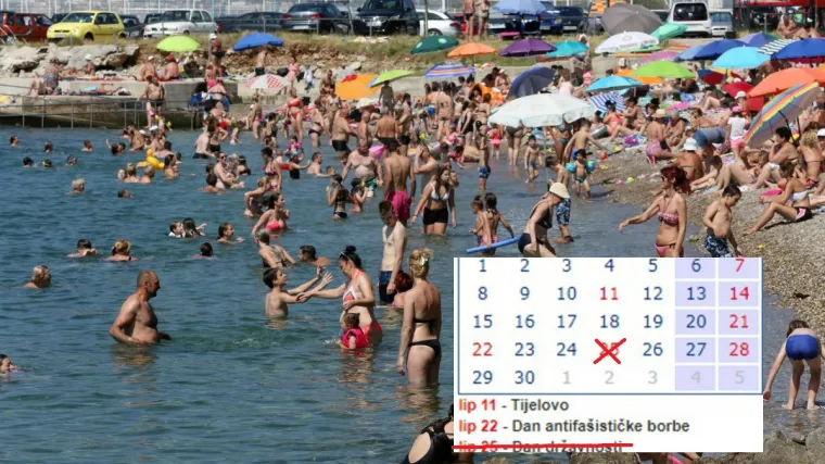 Ako premjeste Dan državnosti, spajanje neradnih dana i 'produljeni vikend' odlaze u povijest...