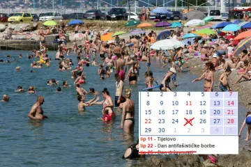 Ako premjeste Dan državnosti, spajanje neradnih dana i 'produljeni vikend' odlaze u povijest...