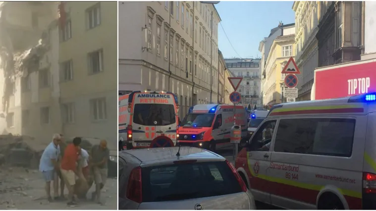 Eksplozija u zgradi blizu centra Beča: 'Izgleda kao da je doletjela bomba i napravila rupu u fasadi'