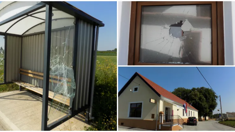 &Scaron;to se događa u međimurskom mjestu? Razbijena stanica i staklo na dru&scaron;tvenom domu