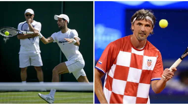 Snimljeni zajedno na terenu: Goran Ivani&scaron;ević je novi trener Novaka Đokovića?